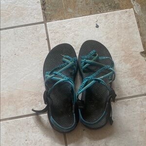 Vibram Women's Sandals - Black and Blue